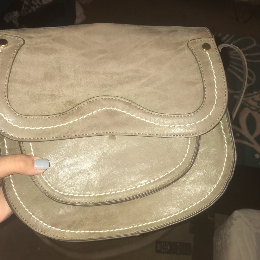 brown purse